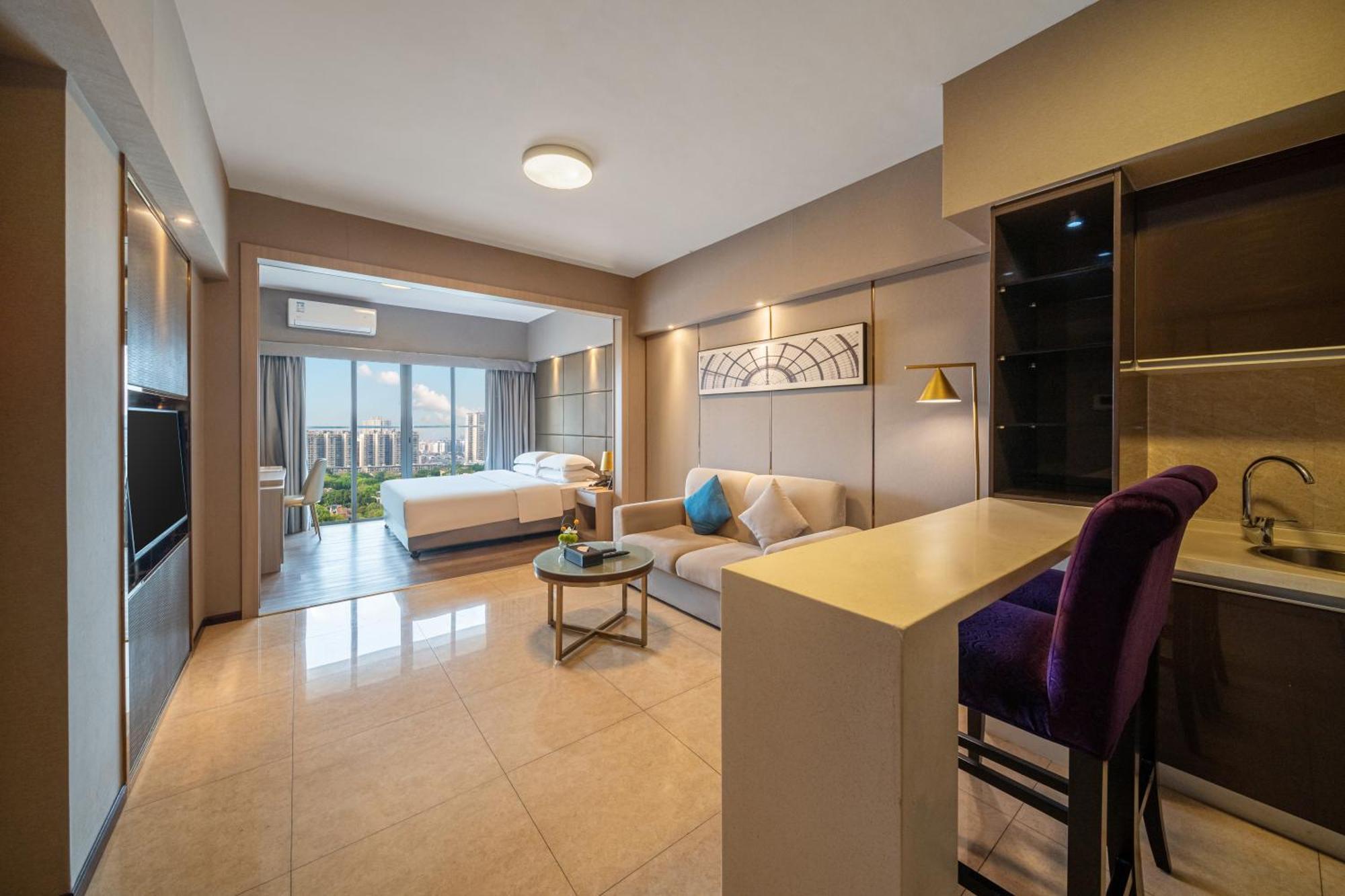 Foshan Poltton International Serviced Apartment-Canton Fair Free Shuttle Bus Екстериор снимка