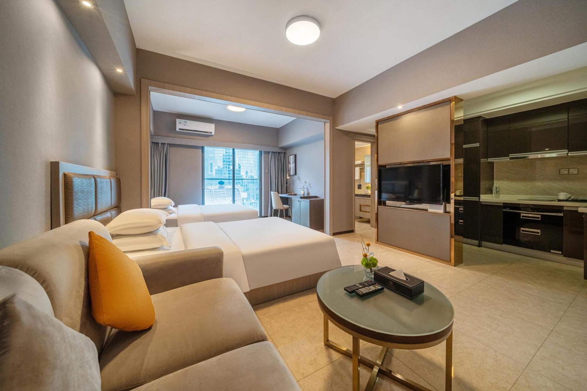 Foshan Poltton International Serviced Apartment-Canton Fair Free Shuttle Bus Екстериор снимка