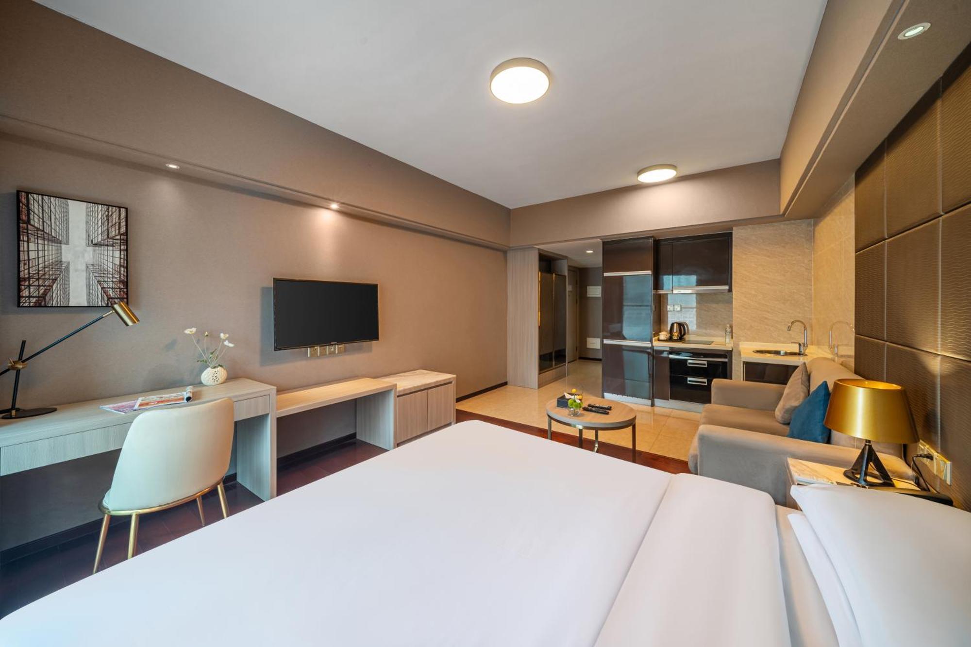 Foshan Poltton International Serviced Apartment-Canton Fair Free Shuttle Bus Екстериор снимка
