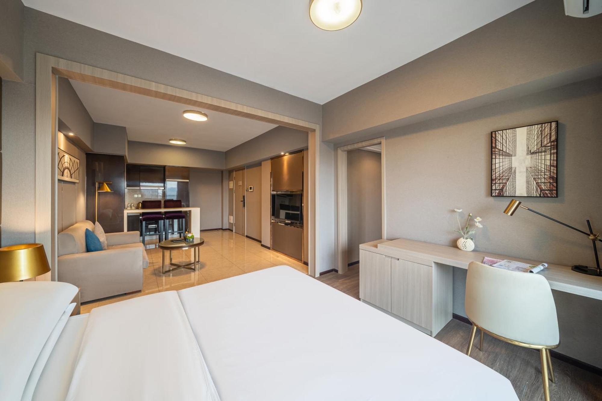 Foshan Poltton International Serviced Apartment-Canton Fair Free Shuttle Bus Екстериор снимка