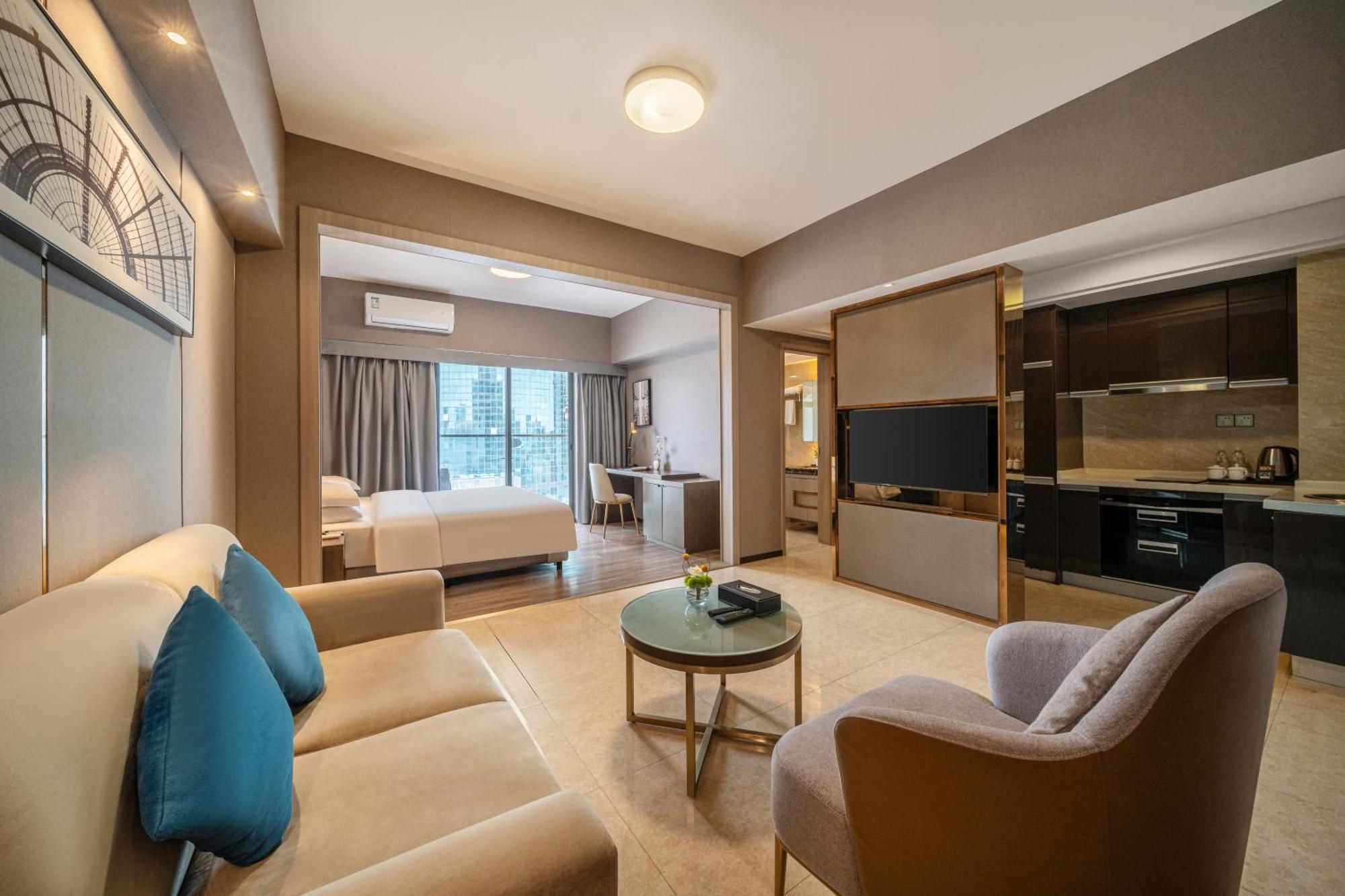 Foshan Poltton International Serviced Apartment-Canton Fair Free Shuttle Bus Екстериор снимка