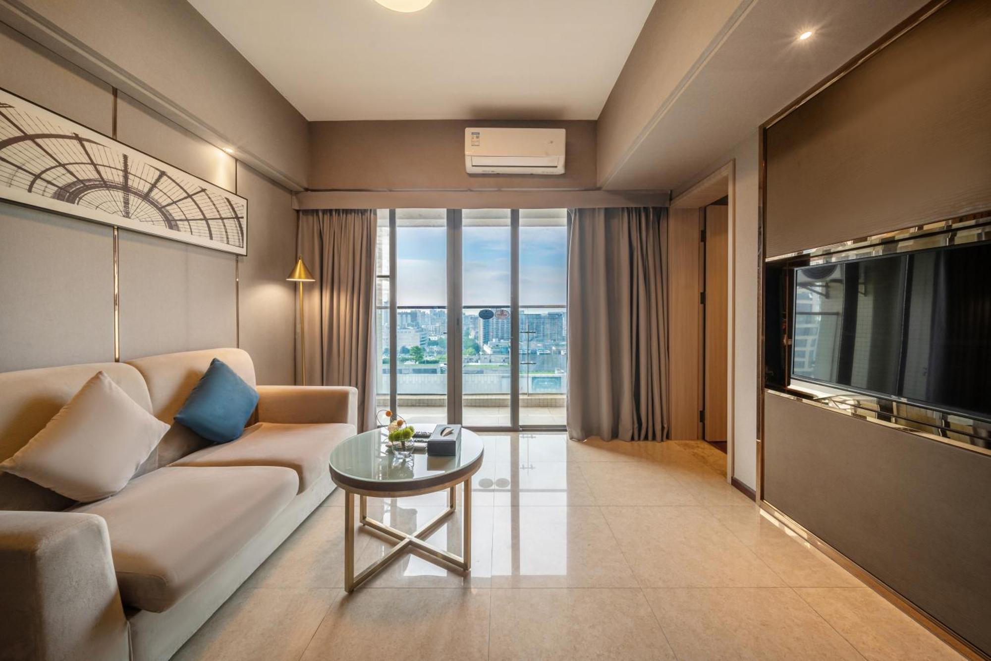 Foshan Poltton International Serviced Apartment-Canton Fair Free Shuttle Bus Екстериор снимка